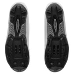 Scott MTB Comp Boa cycling shoes in black and gray, bottom sole view