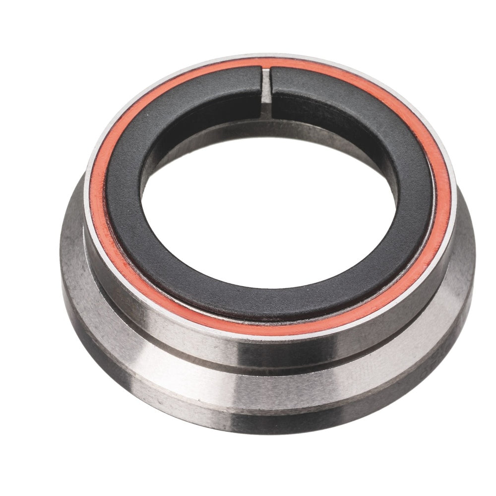 Syncros black headset bearing with red seals on white background