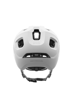 POC Axion Spin Helmet in matt white with ventilation vents and adjustment dial