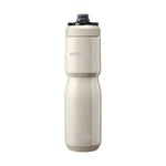 CamelBak Podium Steel water bottle in stone color with black cap