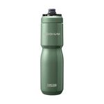 CamelBak Podium insulated cycling water bottle in sage green with squeeze cap