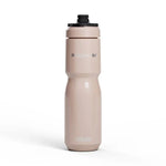 CamelBak Podium Steel bike water bottle in stone color with black cap