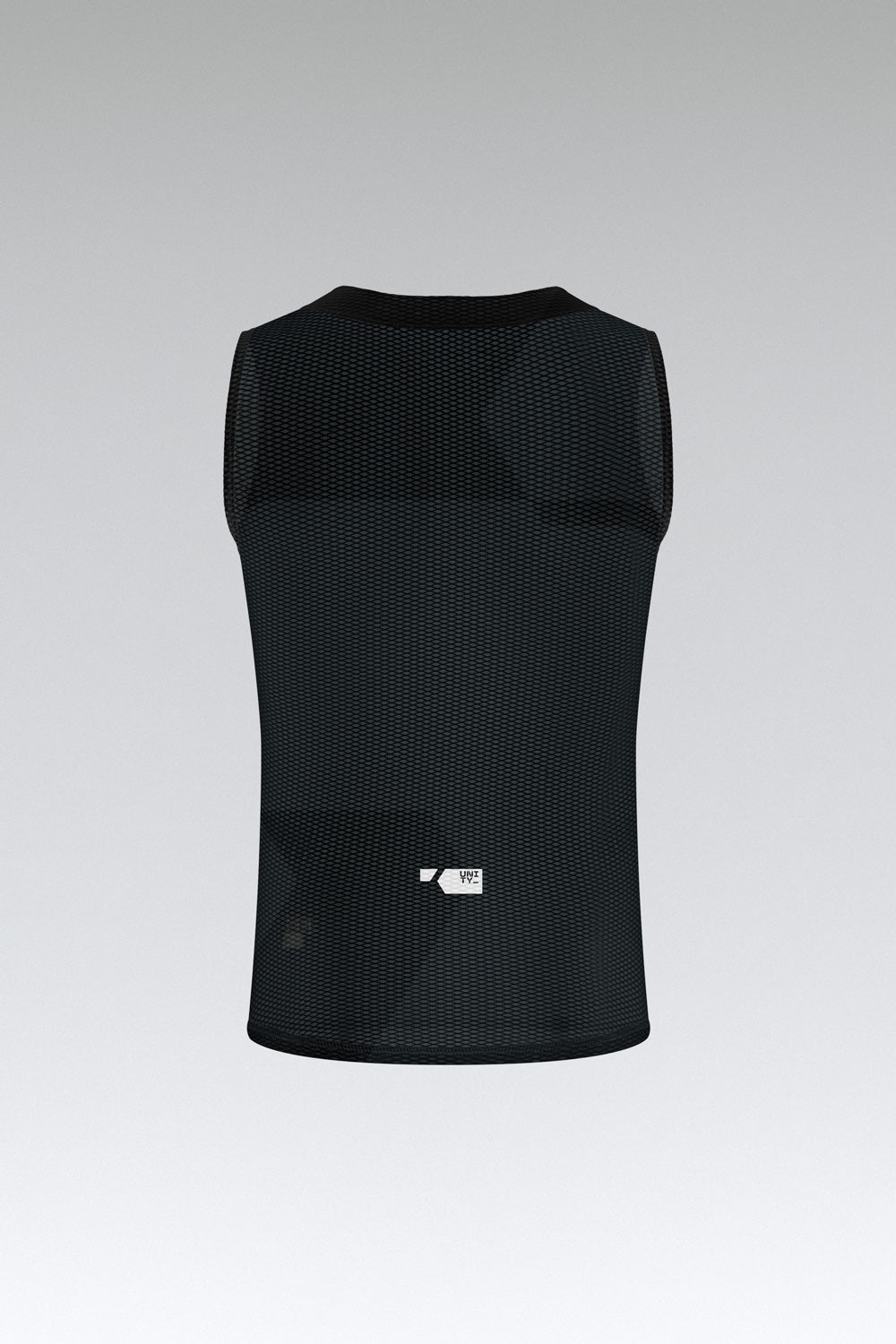 Gobik Second Skin base layer sleeveless vest in moonless black color flat lay
