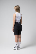 Gobik Second Skin women's base layer in Salt color, rear view showing fit and design