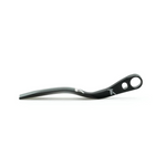 K-Edge Pro Road Braze-on Chain Catcher in black with curved aluminum arm design