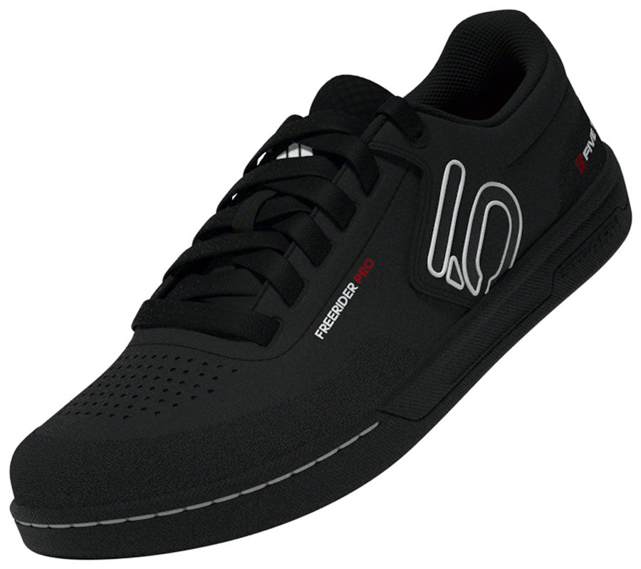 Five Ten Freerider Pro MTB mountain bike shoes in black with white logo