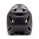 Fox Racing Youth Rampage Mountain Bike Helmet in Matte Black rear view showing ventilation