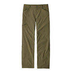 Patagonia Women's Quandary Pants in olive green on white background
