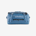 Patagonia Black Hole Duffel 40L in Abalone Blue with Ink Black accents