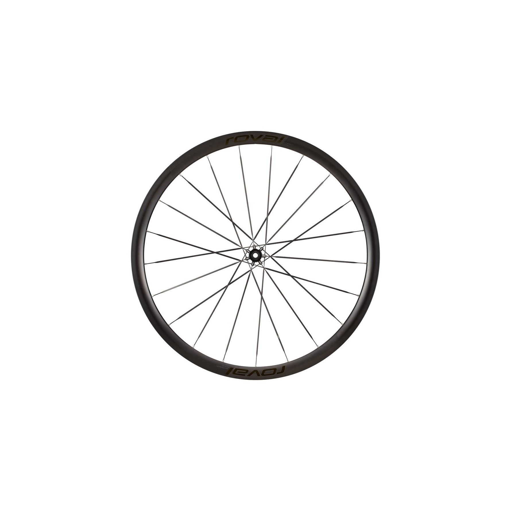 Specialized Roval Alpinist CLX front wheel with carbon rim and spokes