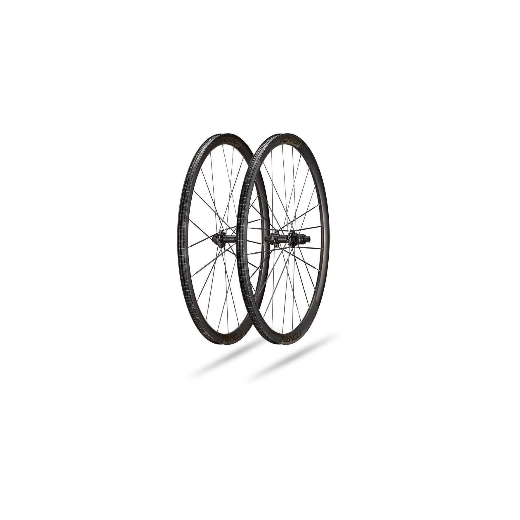 Specialized Roval Alpinist CLX carbon wheelset with satin black rims and white accents