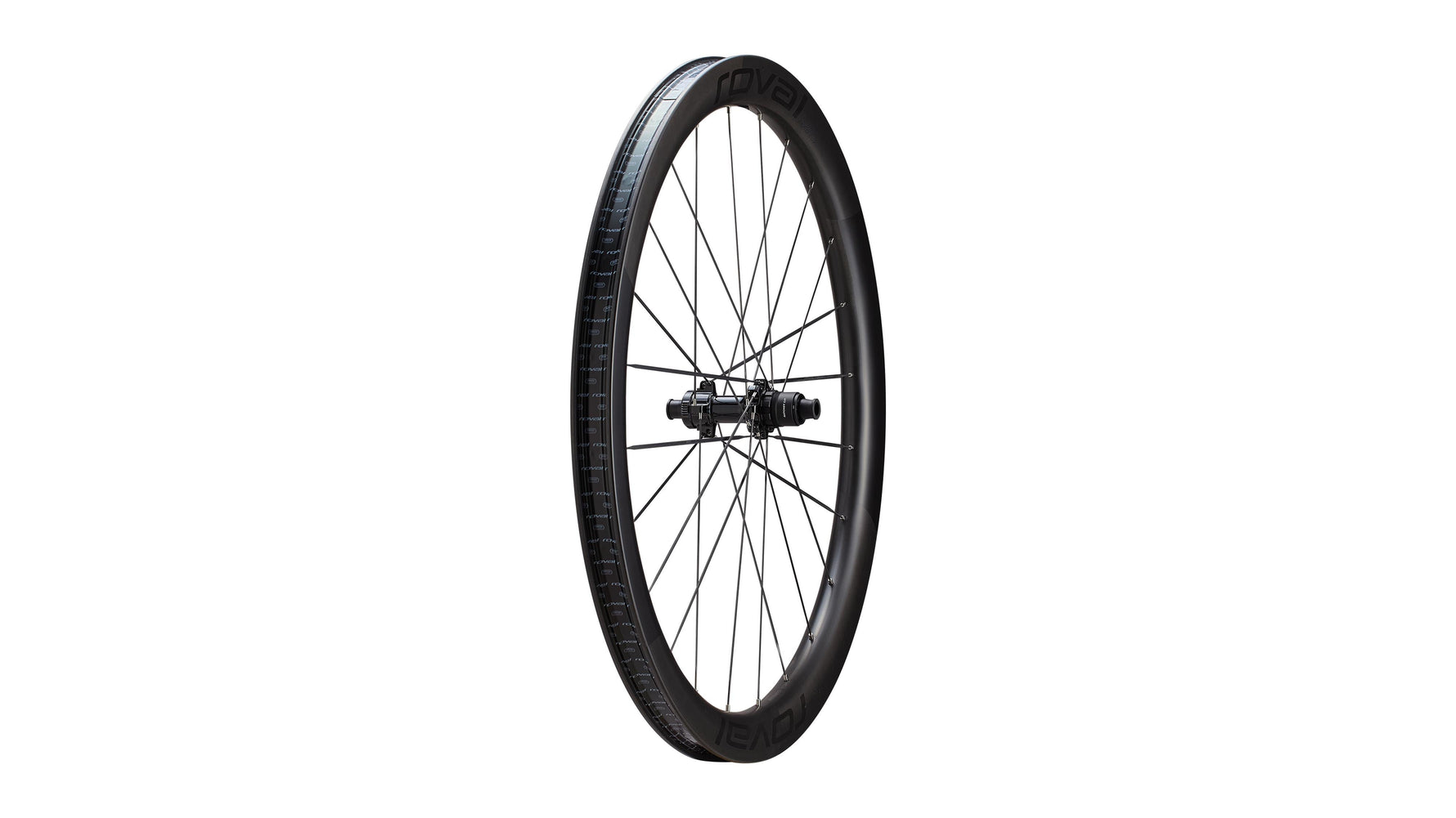 Specialized Roval Terra Aero CLX carbon fiber rear wheel with black rim