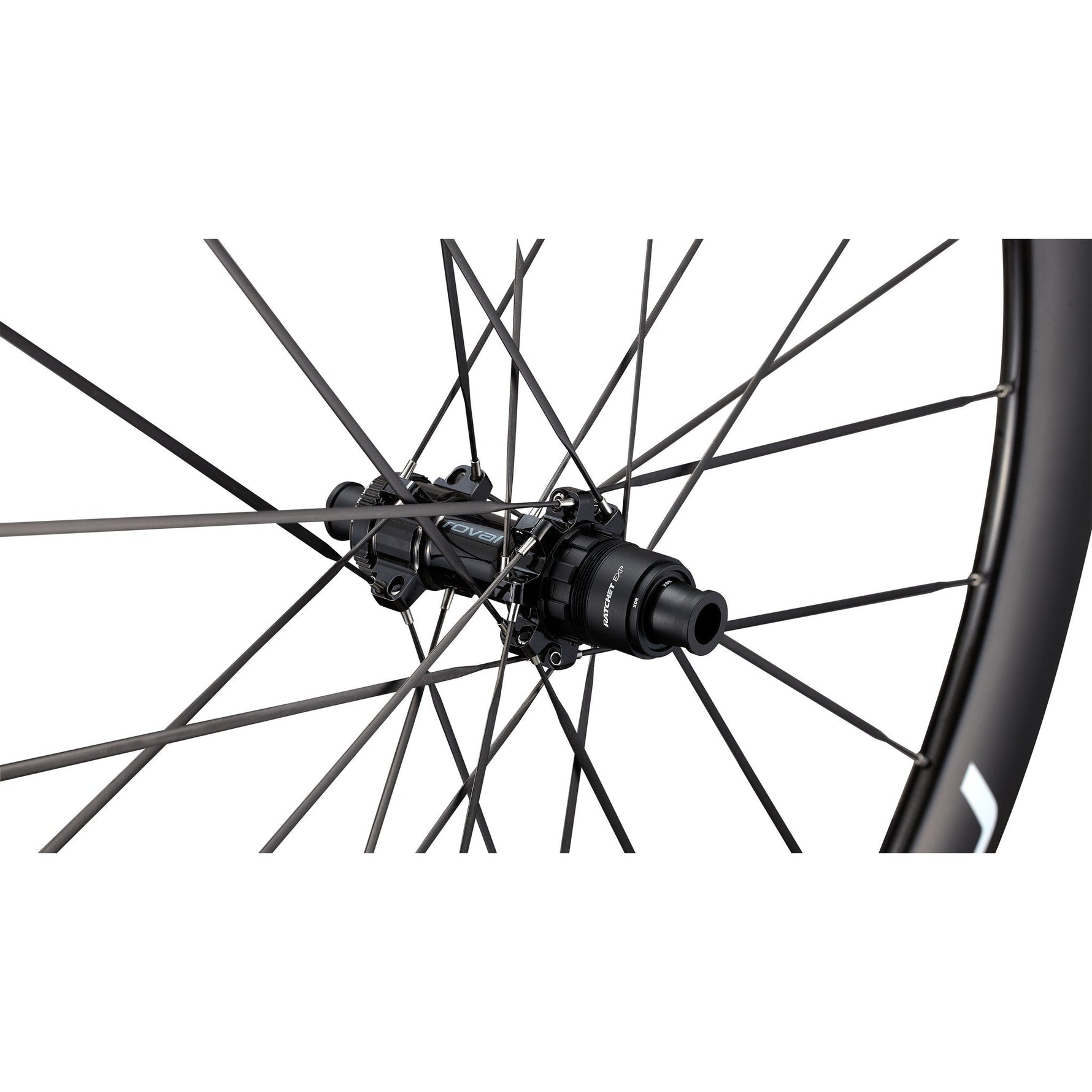 Specialized Roval Rapide CLX III rear wheel with carbon rim and black hub
