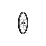 Specialized Roval carbon fiber rear bicycle wheel with black rim and spokes