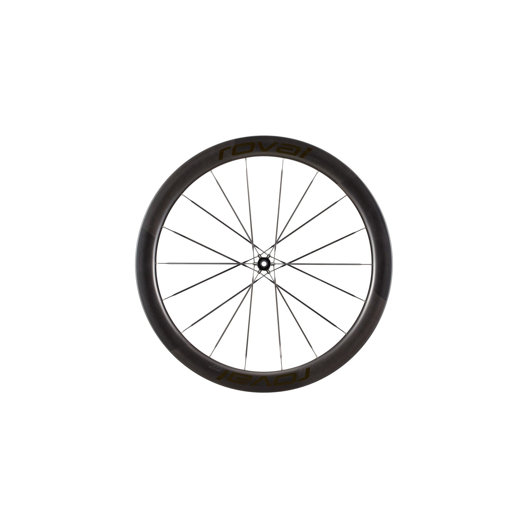 Specialized Roval Rapide CLX III carbon fiber rear bicycle wheel with deep rim profile