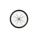 Specialized Roval carbon fiber bicycle wheel with black rim and spokes
