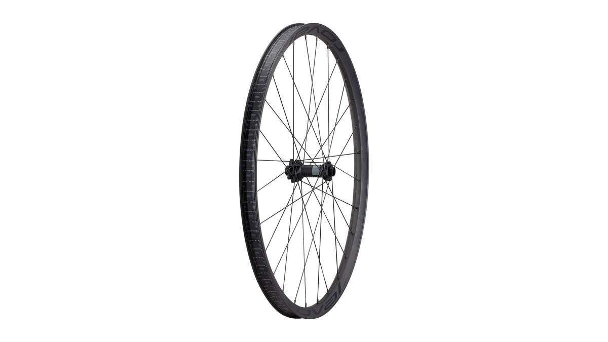 Specialized Roval Control SL carbon mountain bike rear wheel with black spokes and hub