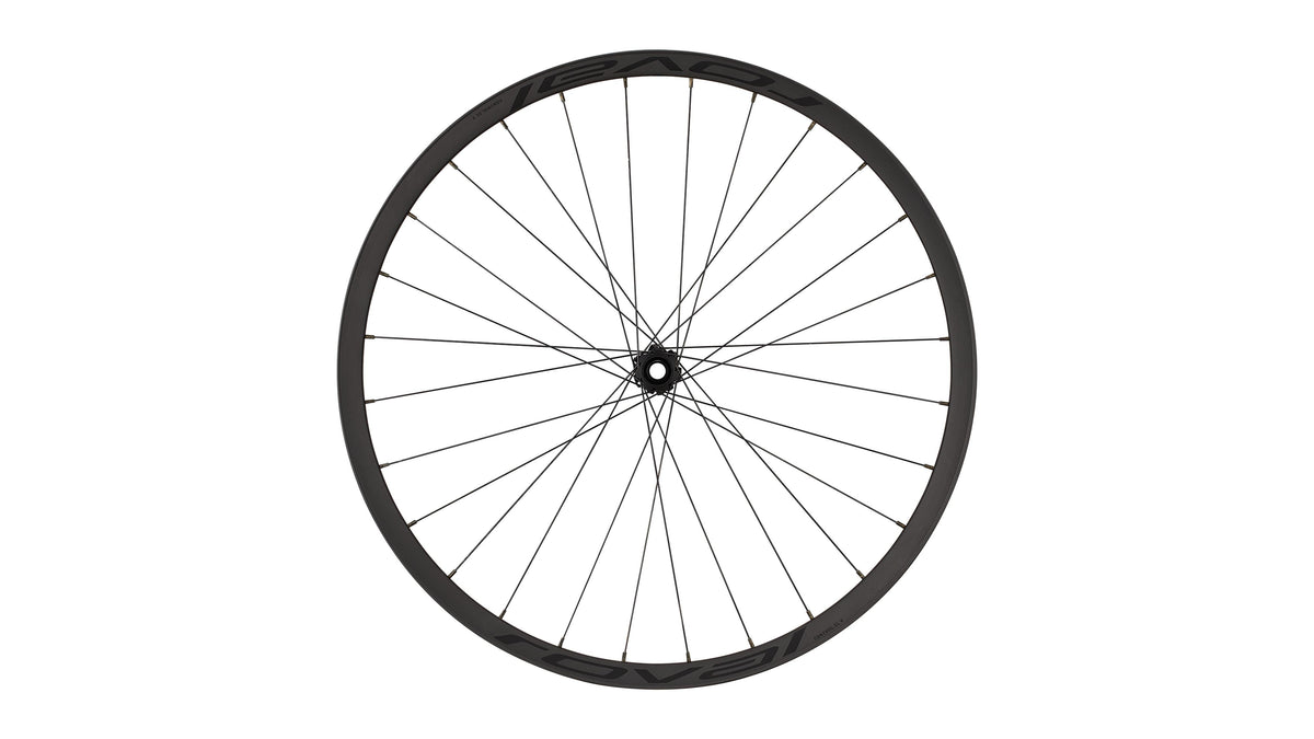 Specialized Roval Control SL 29-inch front wheel in satin carbon and black finish