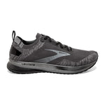 Brooks Levitate 4 men's running shoe in black and grey knit pattern