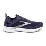 Brooks Levitate 4 men's running shoe in navy purple with white sole