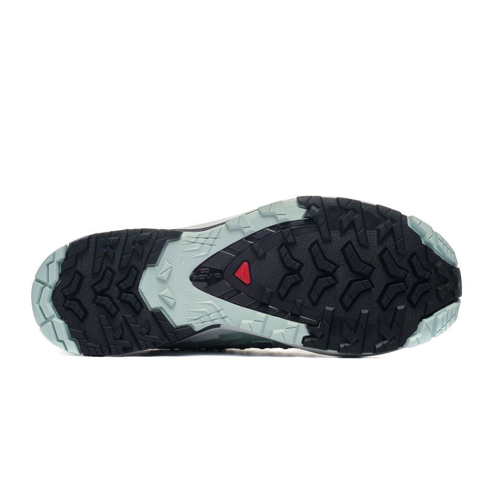Salomon XA Pro 3D women's trail running shoe sole in quiet shade colorway