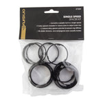 Origin8 single speed spacer kit with black alloy spacers in retail packaging