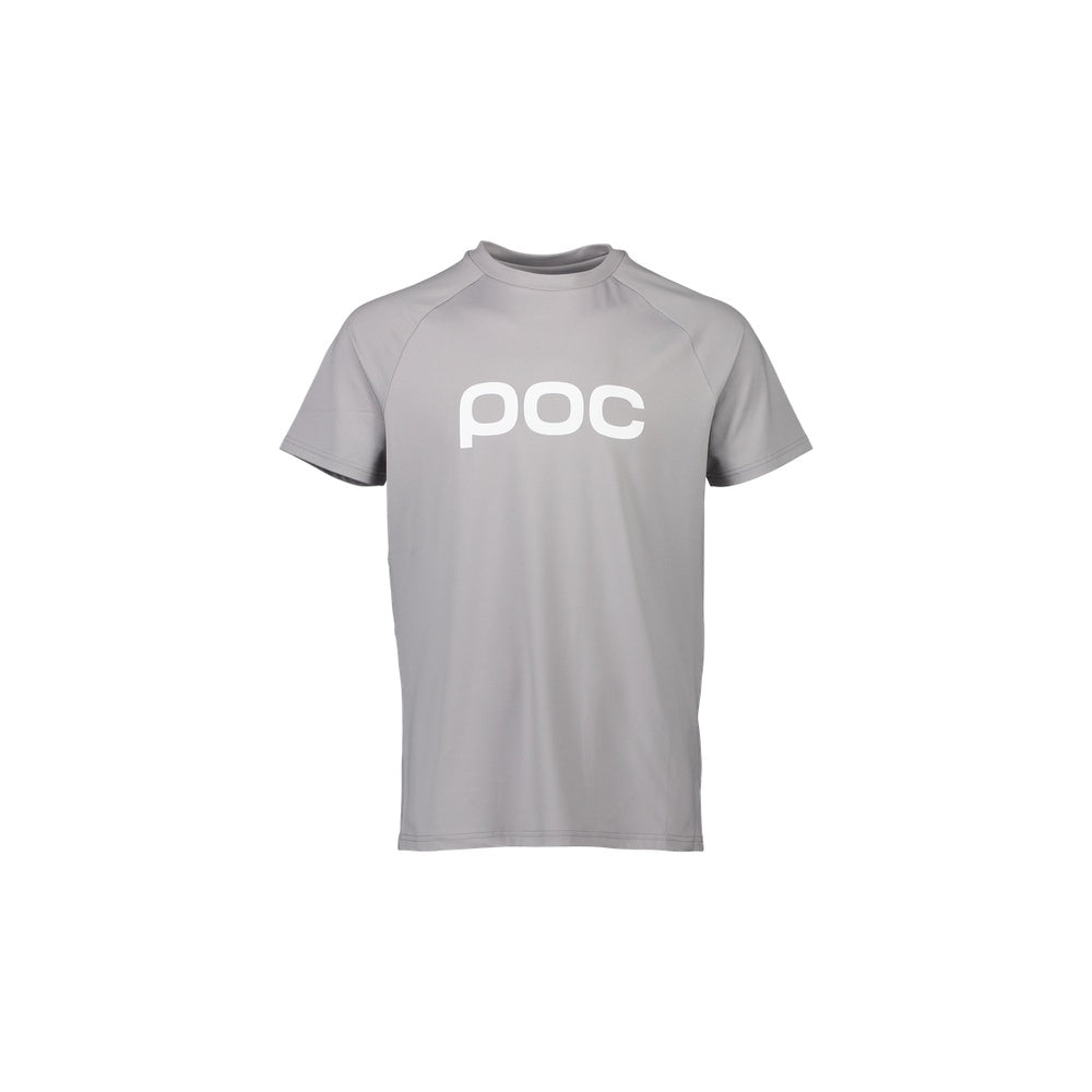 POC Reform Enduro Tee in alloy grey with white logo
