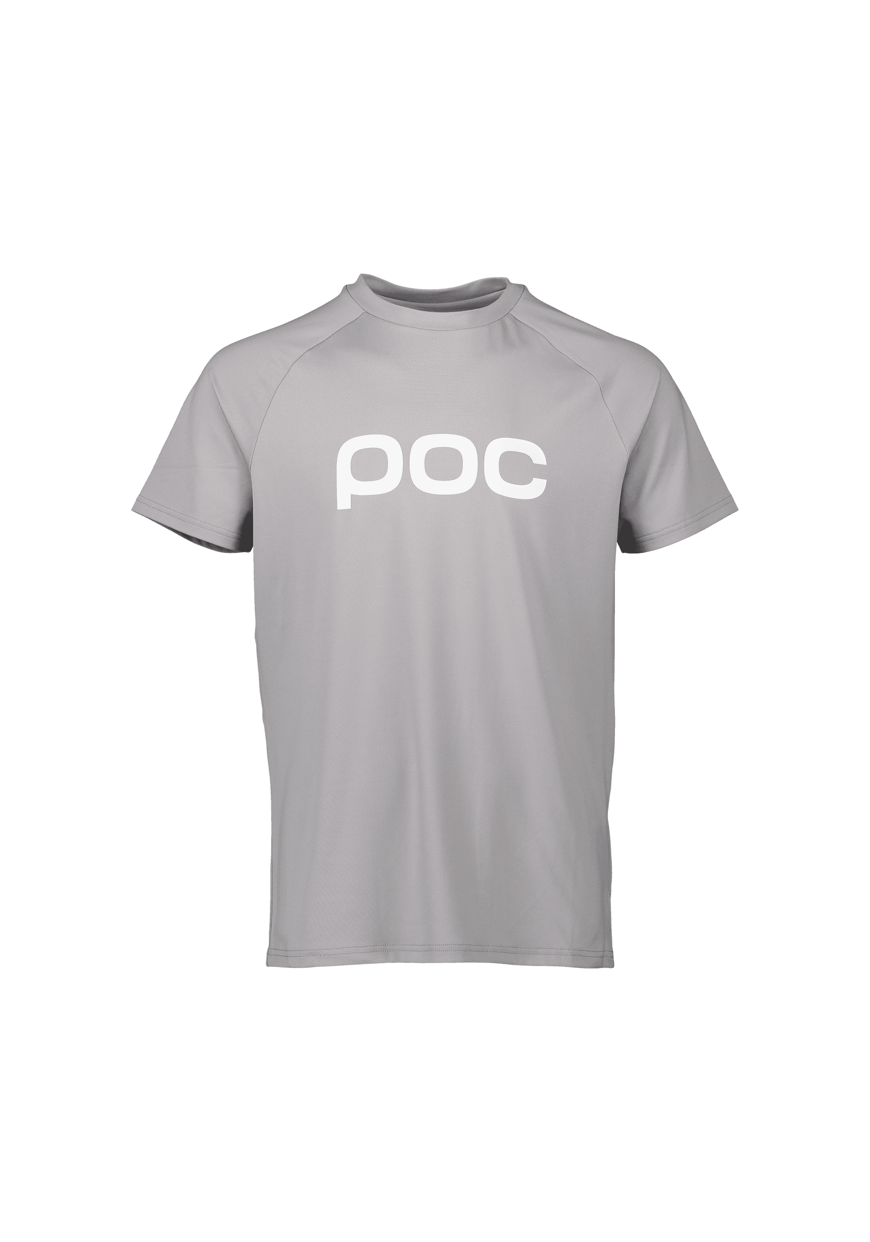 POC Reform Enduro Tee in alloy grey with white POC logo