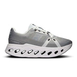 On Cloudeclipse women's running shoe in alloy gray and white colorway