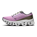 On Cloudmonster 3 women's running shoe in Sakura pink and Ivory colorway