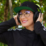 VZLA BLK Flat Bill Snapback Hat