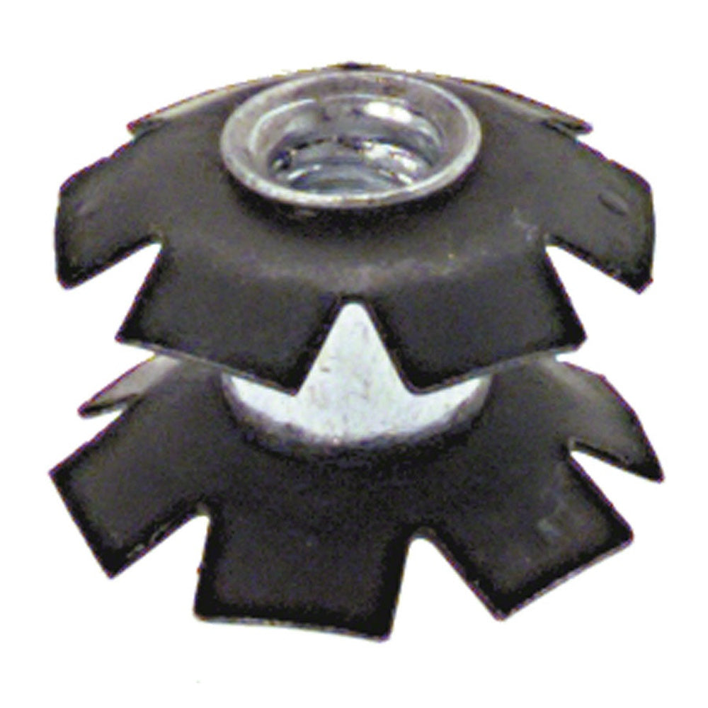 Cane Creek star fangled nut 1-1/8 inch headset component black and silver