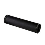 Eltin black silicone bicycle handlebar grip with white brand lettering