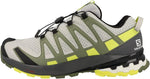 Salomon XA Pro 3D V8 men's trail running shoe in Lunar Rock/Evening Primrose/Olivine colorway
