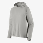 Patagonia Men's Tropic Comfort Natural UPF Hoody in light grey color