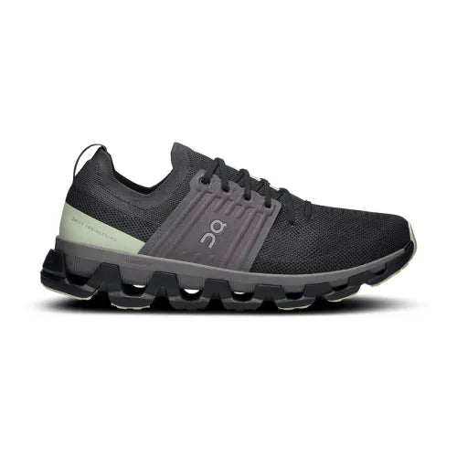 On Cloudswift 3 men's running shoe in Eclipse/Lima colorway with signature cloud sole
