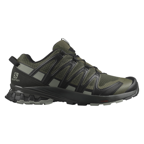 Salomon XA Pro 3D v8 Men's Trail Running Shoe in Grape Leaf Peat Shadow