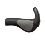 Ergon GP2 bicycle grip in black and gray with textured palm support
