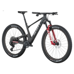 Scott Spark RC World Cup mountain bike in carbon black with red fork
