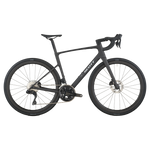 Scott Addict 30 road bike in carbon black with disc brakes
