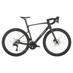 Scott Addict 30 road bike in carbon black with drop handlebars and disc brakes