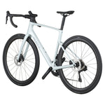 Scott Addict 30 road bike in cumulus white with disc brakes and carbon frame