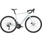 Scott Addict 50 road bike in cumulus white with black components