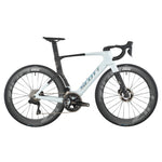 Scott Foil RC Pro time trial bike in white and carbon black colorway