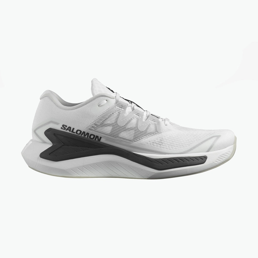 Salomon DRX Bliss women's running shoe in white with black details