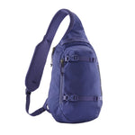 Patagonia Atom Sling 8L crossbody bag in navy blue with adjustable strap