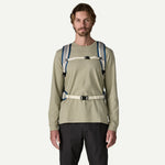 Front view of man wearing Patagonia Black Hole Mini MLC with chest and waist straps visible