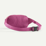 Patagonia Terravia Mini Hip Pack in faded magenta with adjustable belt strap