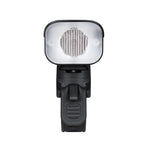 Ravemen LR500 black bicycle headlight with rectangular LED panel and mounting bracket