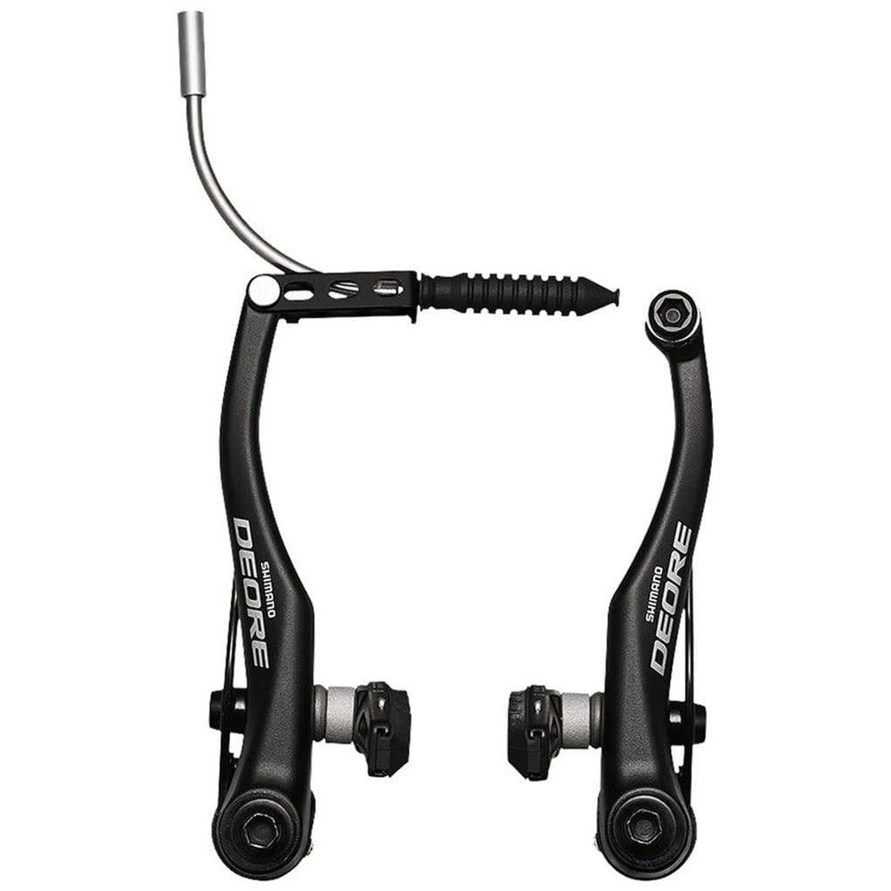 Shimano Deore BR-T610 black V-brake rear brake caliper with brake lever